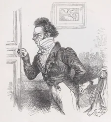 Robin, de vriend uit The Complete Works of Béranger, 1836