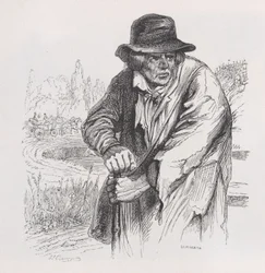 De oude zwerver uit Het volledige werk van Béranger