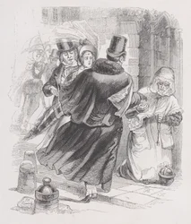 De arme vrouw uit De volledige werken van Béranger, 1836