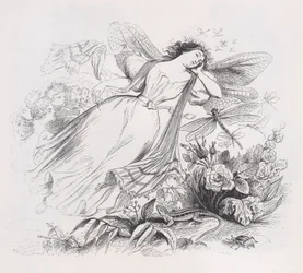 De Sylph uit De Volledige Werken van Béranger, 1836