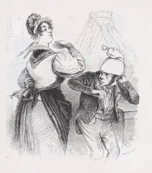 De Derde Echtgenoot uit Het Complete Werk van Béranger, 1836