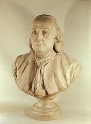 Buste van Benjamin Franklin