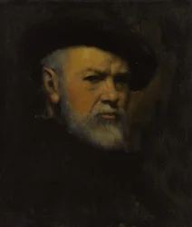 Zelfportret, ca. 1890
