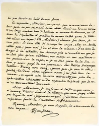 Brief van Jean Jacques Rousseau, 15 juli 1764