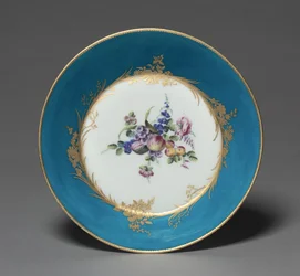 Schotel, vervaardigd door Vincennes Fabriek, Frankrijk, 1753