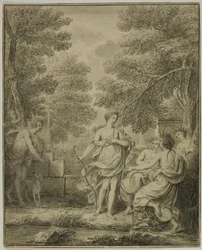 Diana en Actaeon