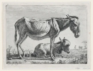Jenny met haar veulen, 1797
