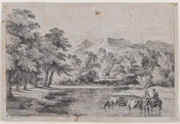 Landschap naar Fouquières, 1772