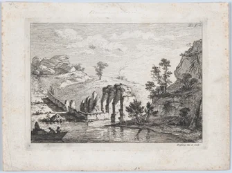 Ruïnes van een aquaduct, 1763