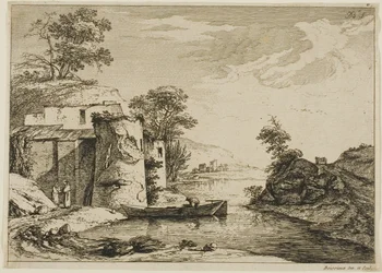 De Oude Toren aan de Rand van een Rivier