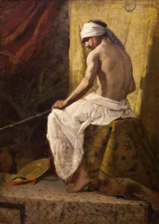Arabe asis, geen datum. (Olieverf op doek)