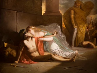 De dood van Alcibiades