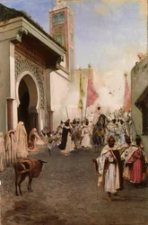 De intocht van Mahomet II in Constantinopel