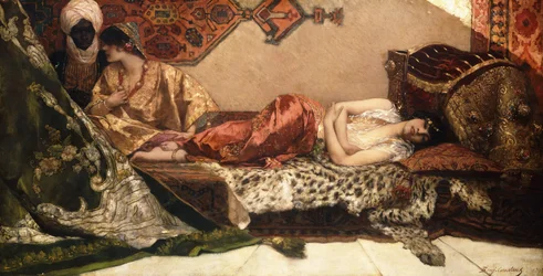 De odalisk, 1882