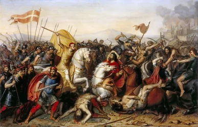 De slag bij Saucourt-en-Vimeu op 3 augustus 881