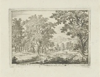 Boomrijk rivierlandschap