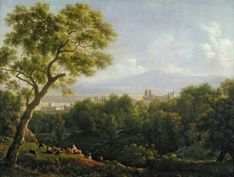 Uitzicht op Frascati