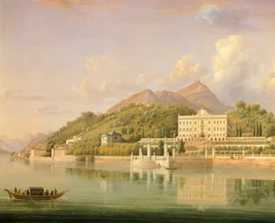Uitzicht op Villa Sommariva