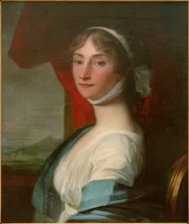 Friederike Leisching, geschilderd door J.L. Mosnier