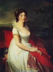 Portret van prinses Jelizaveta Sjachovskaja