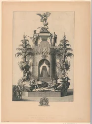 Catafalque van Henri de la Tour d
