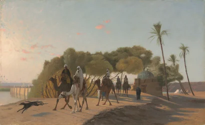 Vertrek uit de Oase, 1880s