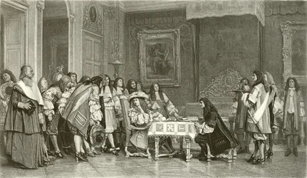 Molière aan het ontbijt met Lodewijk XIV