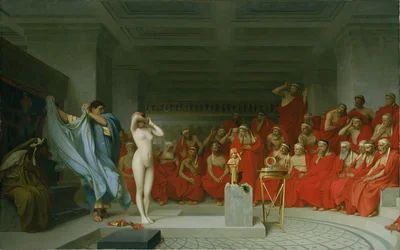 Phryne voor de areopagus