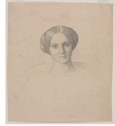 Portret Hoofd van een Vrouw