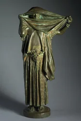 Vrouw met een sluier, c. 1891