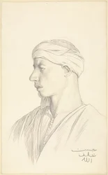 Portret van een Egyptische Fellah