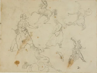 Studies van smeden en paarden