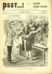 Illustratie door Jean-Louis Forain in Psst...!