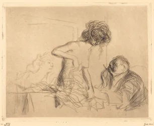 In een privékamer (eerste plaat)