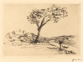 Landschap in de omgeving van Versailles