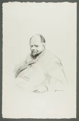 Portret van Vollard, Zittend