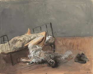 De zelfmoord, vierde kwart van de jaren 1800 of eerste derde van de jaren 1900.