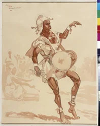 Afrikaanse muzikant