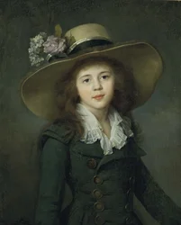 Barones Elizaveta Alexandrovna Stroganova 1779-1818, Begin 1780s