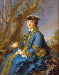 Portret van Louise Elisabeth van Frankrijk, hertogin van Parma