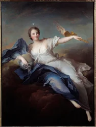 Portret van de hertogin van Chateauroux in Aurora