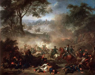 De Slag bij Lesnaya, 1717