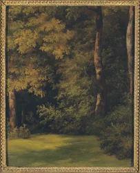 Een open plek in het bos, 1840