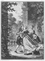De eerste kus van de liefde, volume I, pagina 37, illustratie uit 