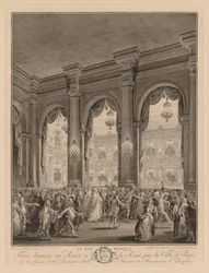 Le bal masqué donné à l