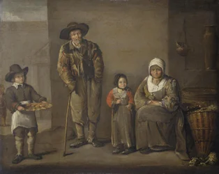 Jean Michelin - Een boerengezin, NGI.1378
