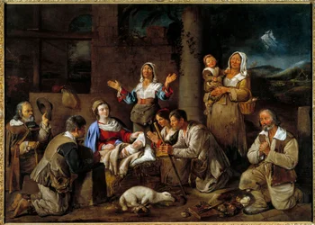 De aanbidding van de herders