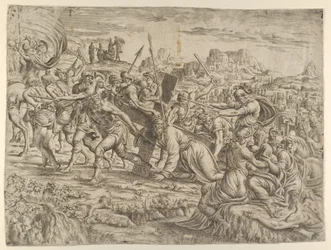 Het dragen van het kruis, 1544