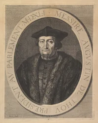 Augustin de Thou, president van het Parlement