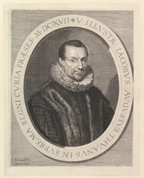 Jacques-Auguste de Thou, eerste president bij het Parlement